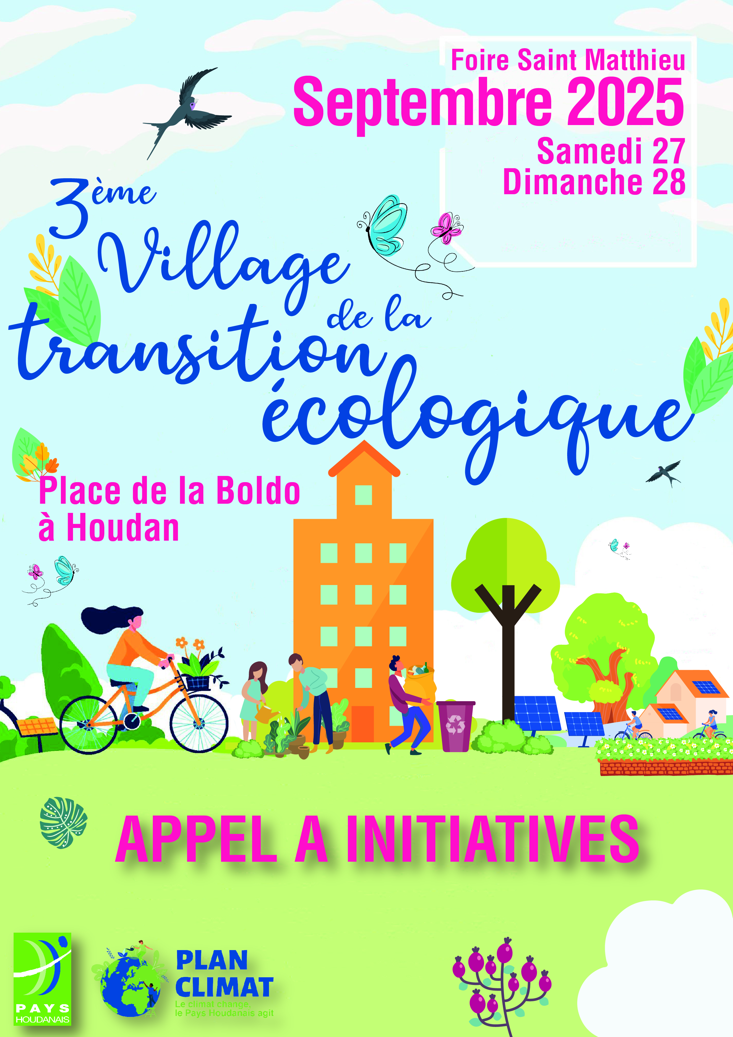 Appel à initiatives - Village de la Transition écologique 