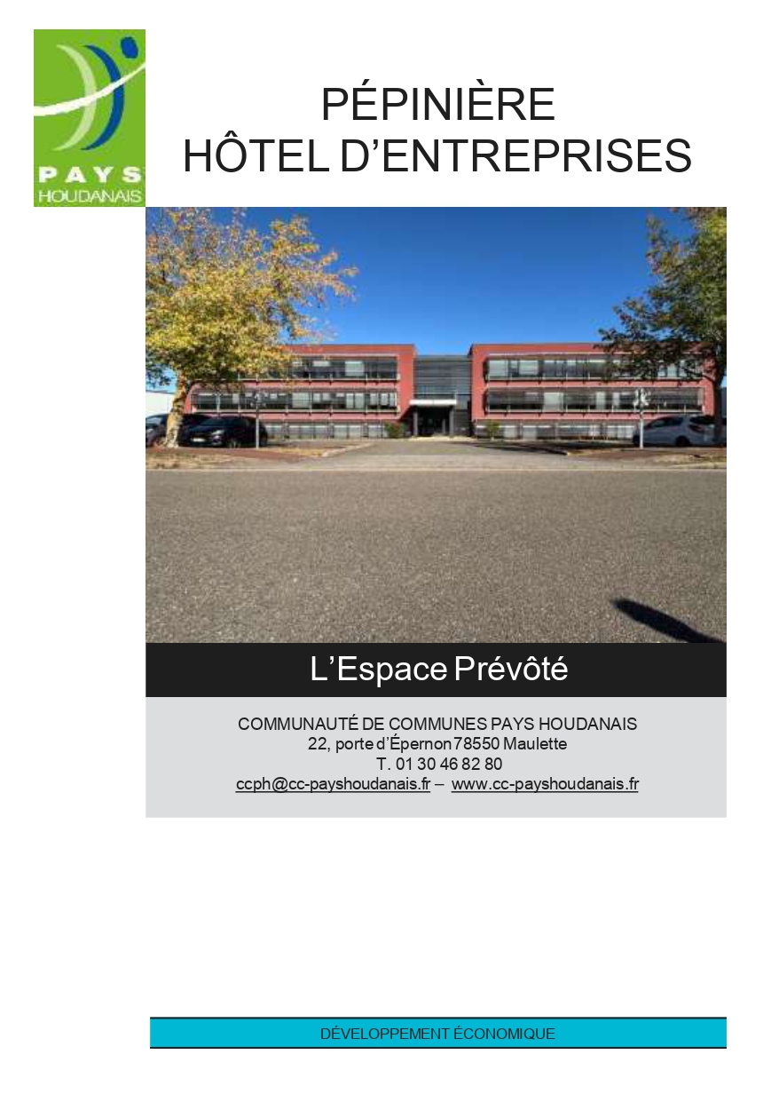 H&ocirc;tel / P&eacute;pini&egrave;re d'entreprises