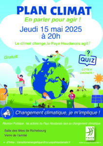 Réunion publique : Plan Climat Pays Houdanais, en parlez pour agir !