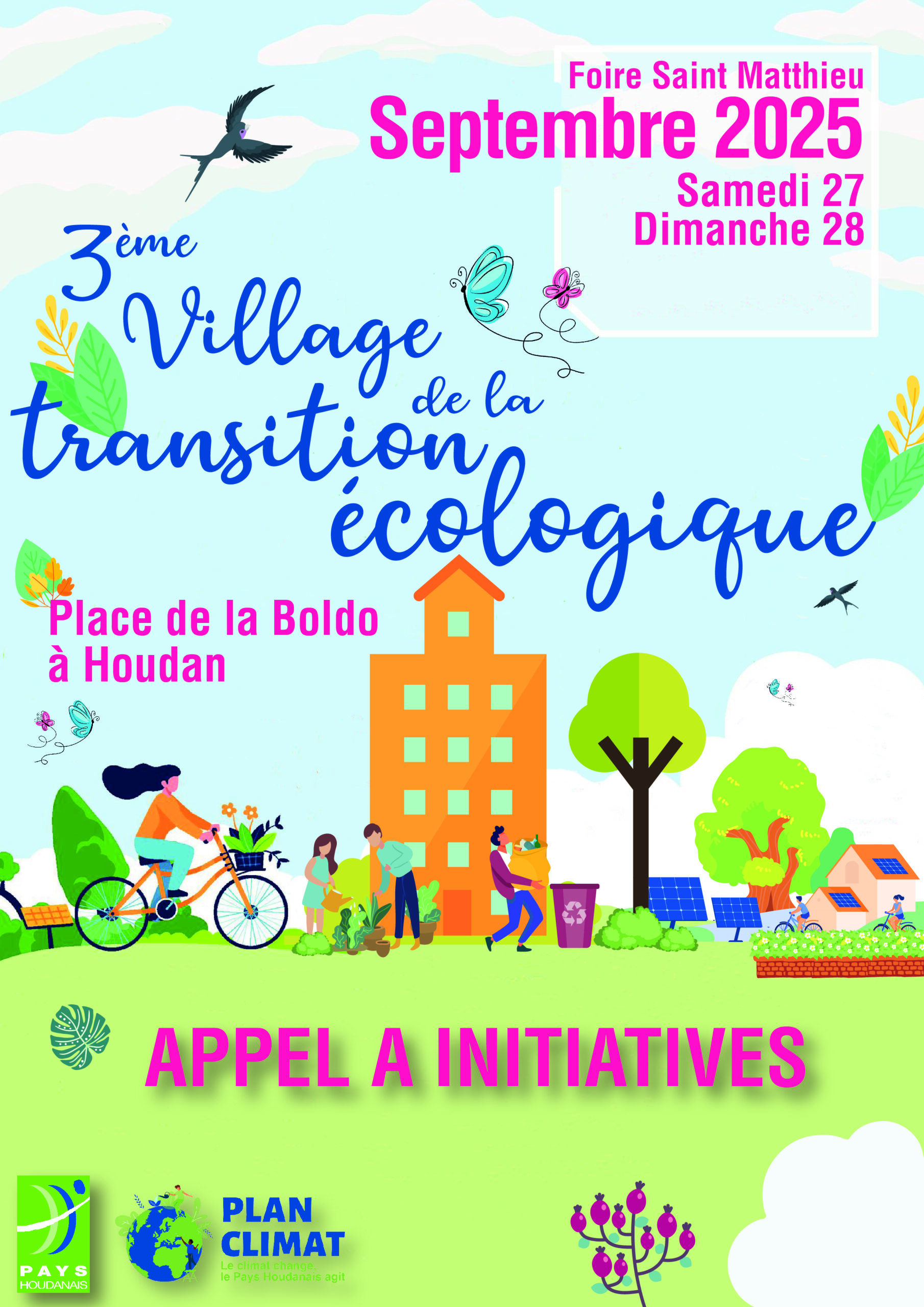 Appel à initiatives – Village de la Transition écologique