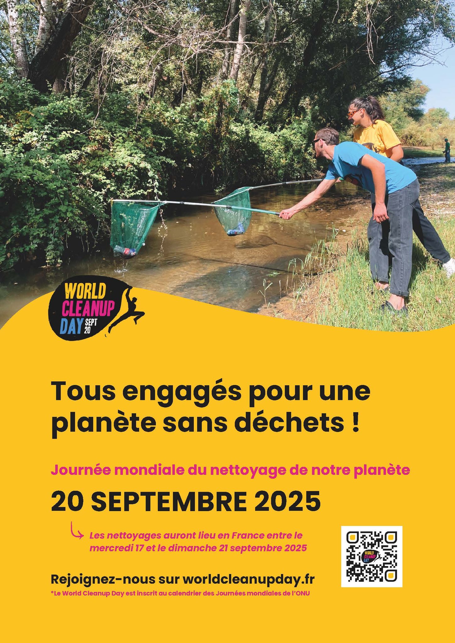 Du 17 au 21 septembre : participez au World Cleanup Day dans le Pays Houdanais !