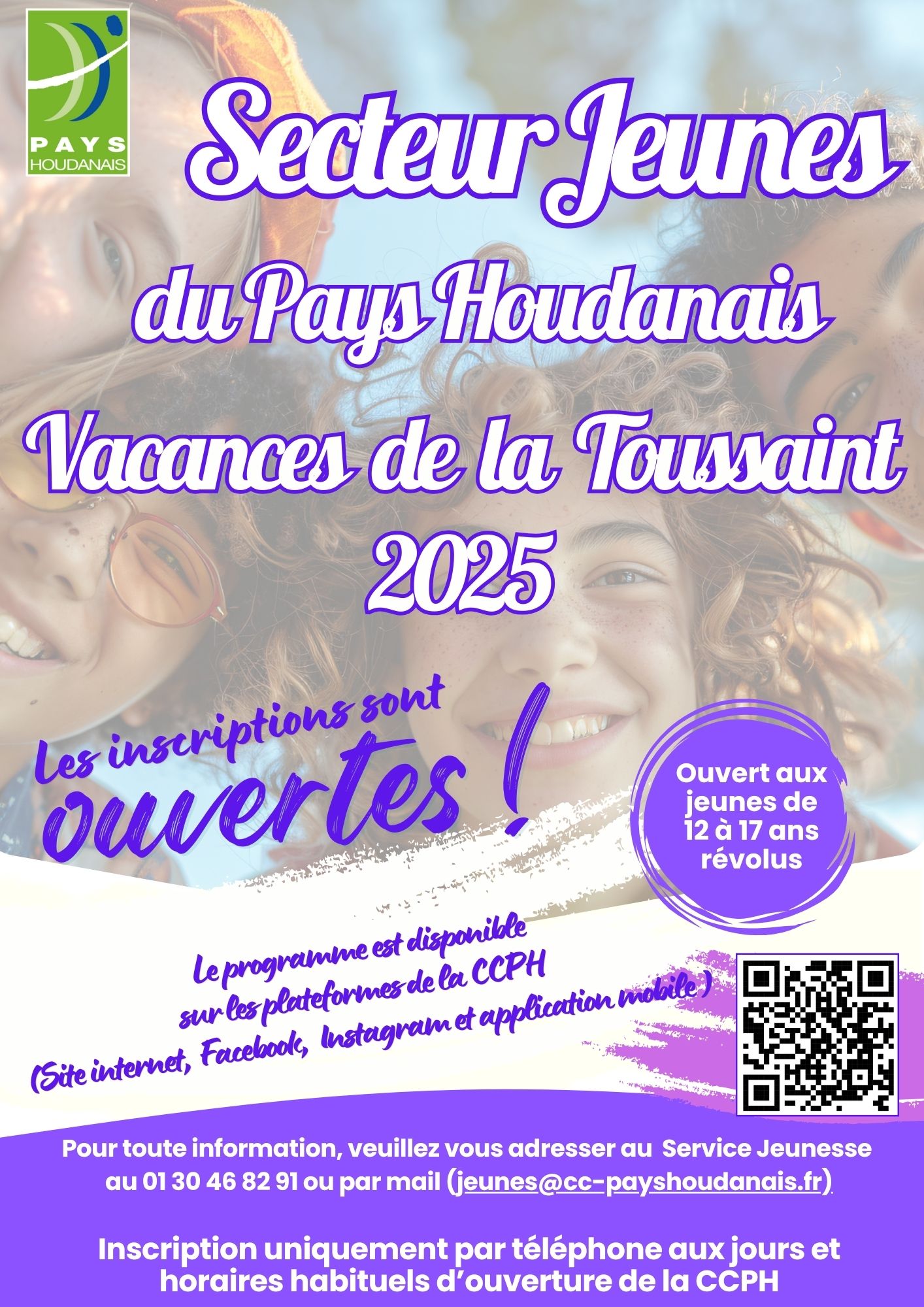 Programme des vacances de la Toussaint 2025