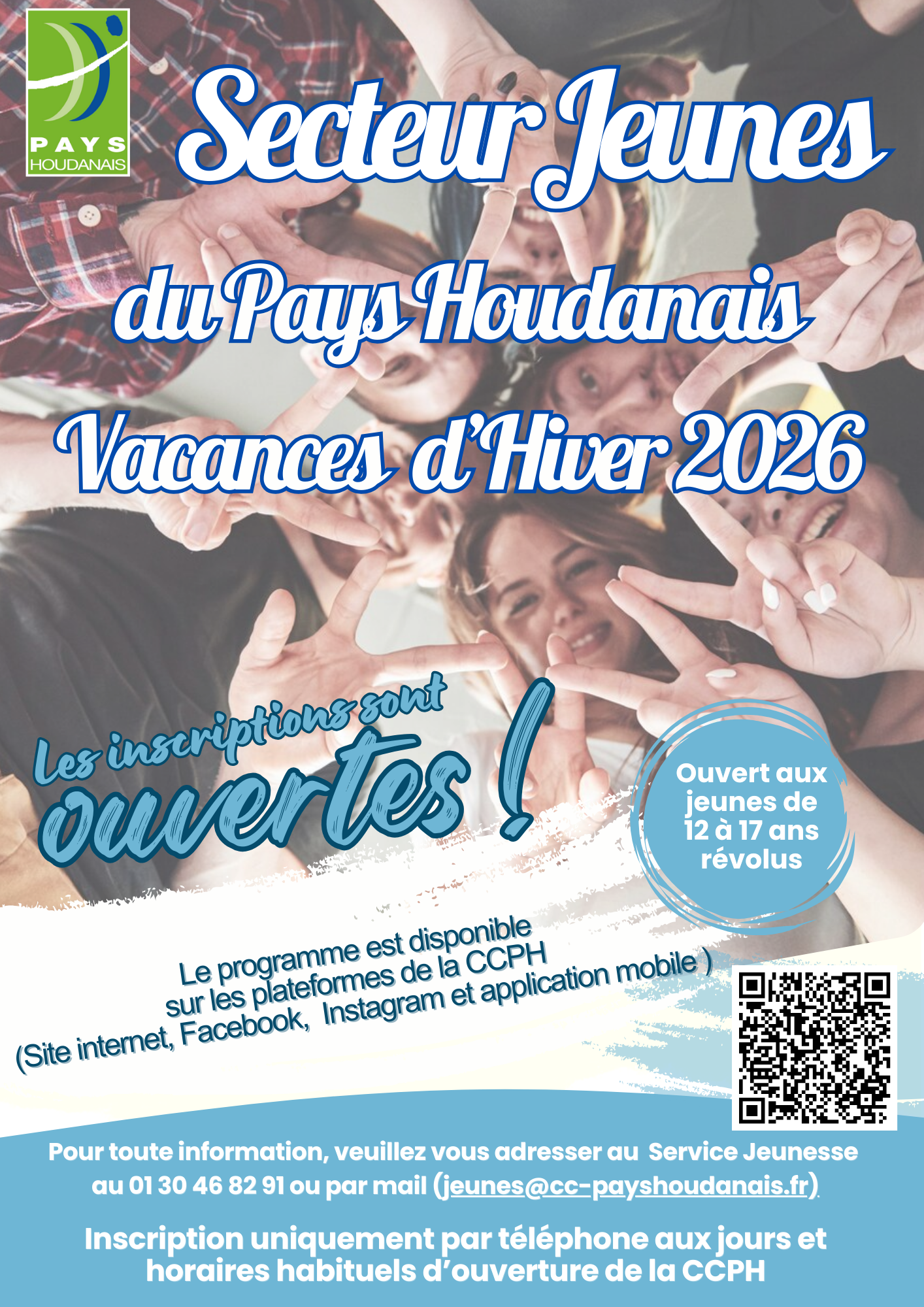 Secteur Jeunes – Vacances d&rsquo;hiver 2026