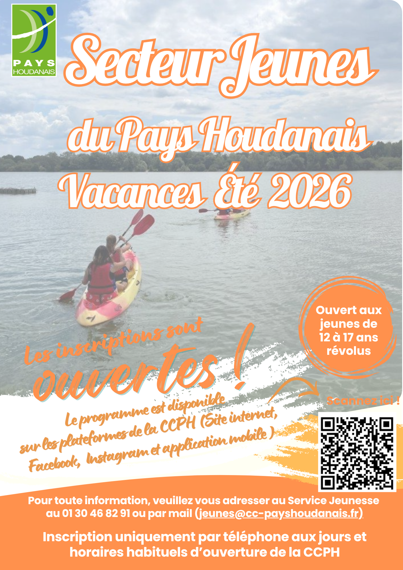 Secteur Jeunes – Vacances d&rsquo;&eacute;t&eacute; 2026
