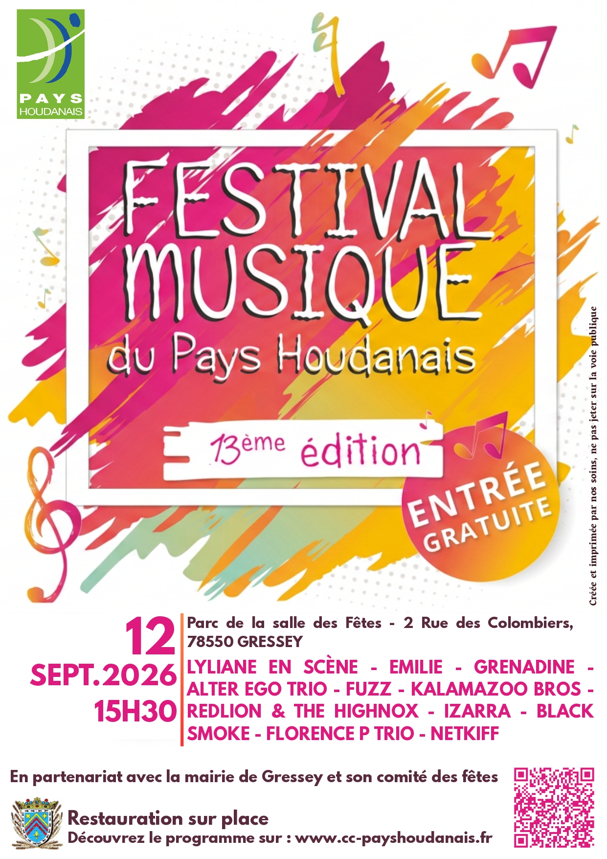 Le Festival Musique du Pays Houdanais revient pour sa 13ᵉ édition ! 🎶